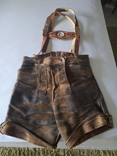 Alte pfadfinder lederhose - alte, pfadfinder-lederhose