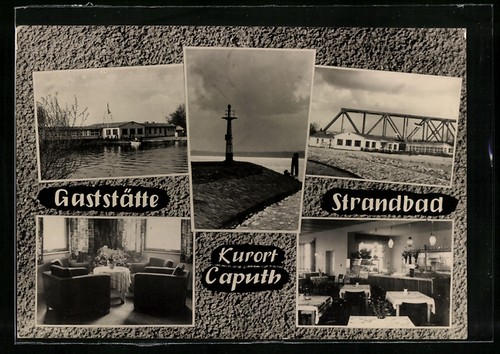 Ansichtskarte caputh havel - ansichtskarte,