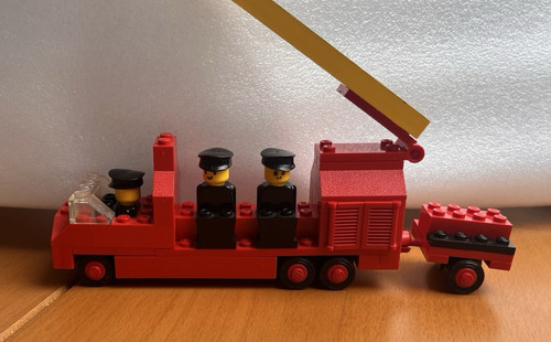 Lego set 693 fire - fire, engine