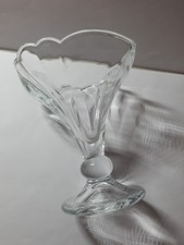 Transparente Rastal Glas Eisbecher / Dessertschale Vintage Stil