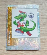 Panini G VFB Stuttgart Fussball 96 Bundesliga 1996 Glitzer Sticker Maskottchen