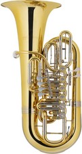 Lackierte F Tuba mit 6