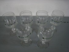 6 schöne Irish Coffee Gläser, Originale mit dem Kleeblatt