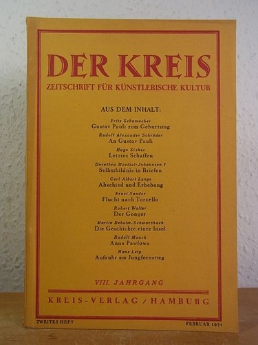 Der kreis zeitschrift - der, für