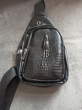 Handtasche Krokodilleder-Optik