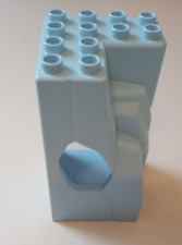 Lego Duplo Felsen Felswand hellblau
