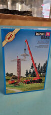 Kibri 8534 H0 1:87 Bausatz Strommast im Aufbau + Mobilkran LTM 1160-2 /TOP+OVP