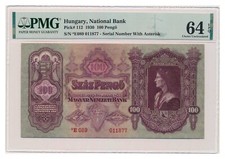 Ungarn banknote 100 pengo 1930 - banknote,
