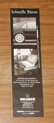 Seltene werbung brabus - seltene,