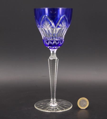 überfangglas römer glas blau - Überfangglas,