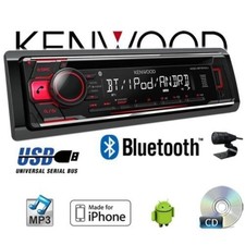 Kenwood KDC-BT510U Autoradio Bluetooth CD-Player MP3 USB AUX Radio Freisprechen
