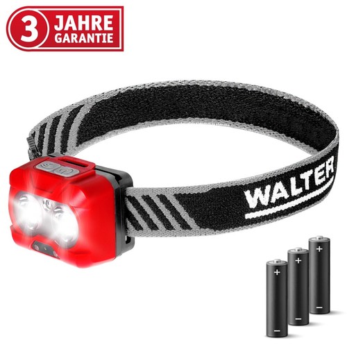 Walter led stirnlampe - walter, inkl.