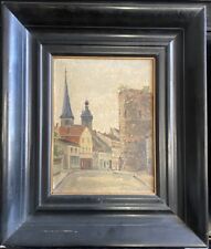 Ölgemälde Kirche Altstadt