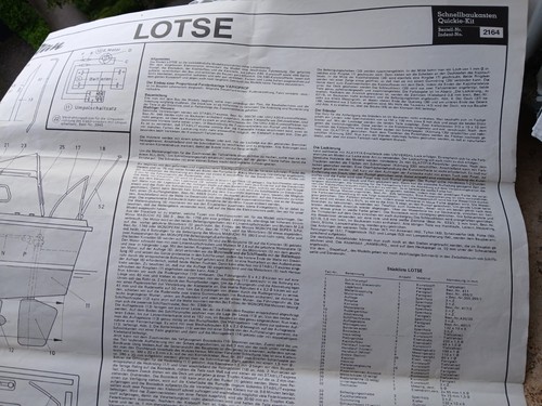 Graupner lotse original - lotse,