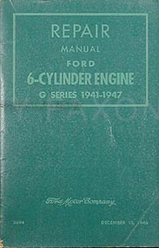 Ford zylinder 226 - 6, motor