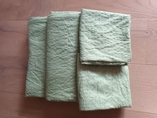 bettwäsche 4 teilig Apfelgrün Tchibo Neuwertig