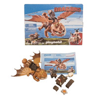 9460 Playmobil Dragons Fischbein und Fleischklops Drachenzähmen komplett in OVP