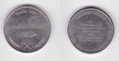 Ddr verdienstmedaille des veb - verdienstmedaille,