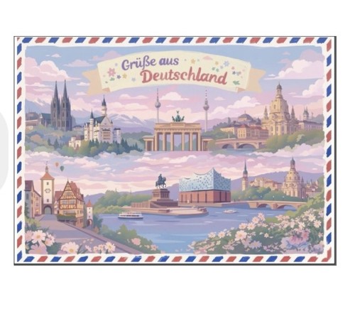 Grüße aus deutschland - „grüße, deutschland“