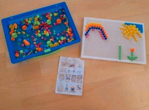 Mosaik steckspiel motorik - mosaik,