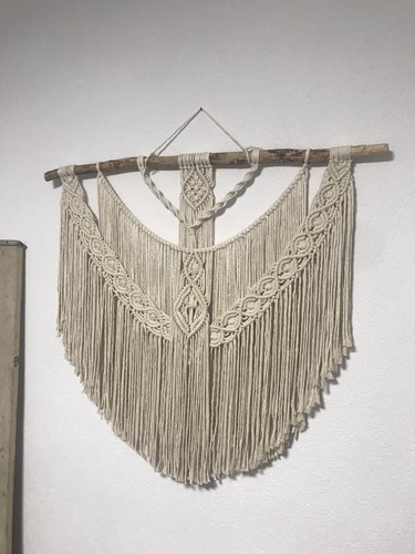 Makramee wandbehang groß - makramee, xxl