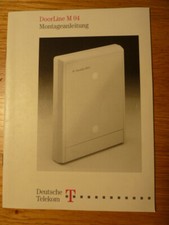  Montagehandbuch für DoorLine M 04 von Telekom
