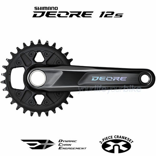 Shimano deore m6120 - fc-m6120, kurbel