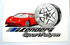 Werbe-Aufkleber Zender