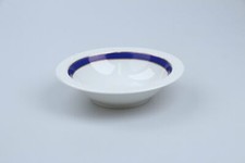 Dessertschale Schumann/Arzberg Echt Cobalt Kobalt Form 1975 Goldrand