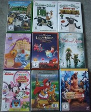 Kinder 10x DVD Sammlung 3x Shaun das Schaf Bären Brüder Lauras Stern Rotkäppchen