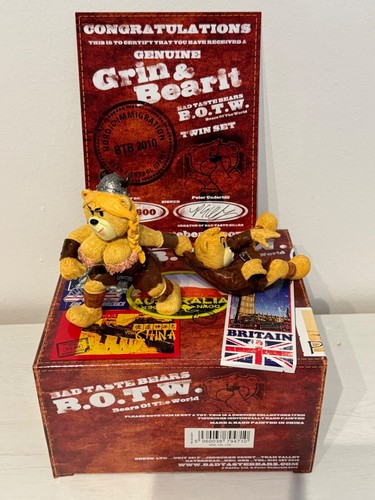 Bad taste bears grin - grin, &