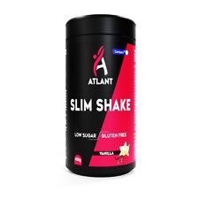 Atlant Slim Shake 450g Fettabbau Diät, nur 178 kcal pro Portion, Glutenfei