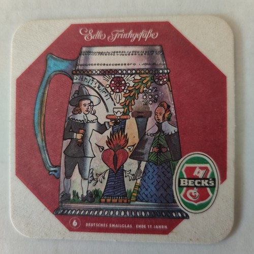 Schöner bierdeckel beck - bierdeckel, beck's