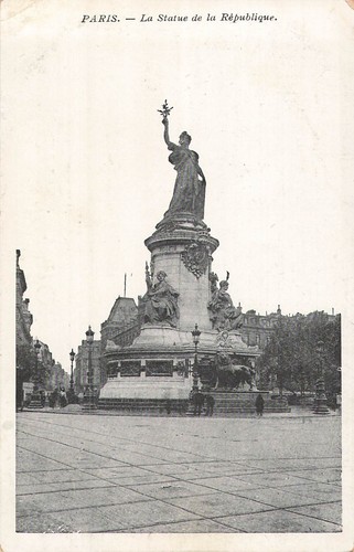 Paris die statue der - paris,