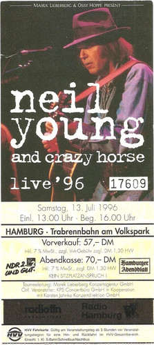 Neil young concert 1996 - ,