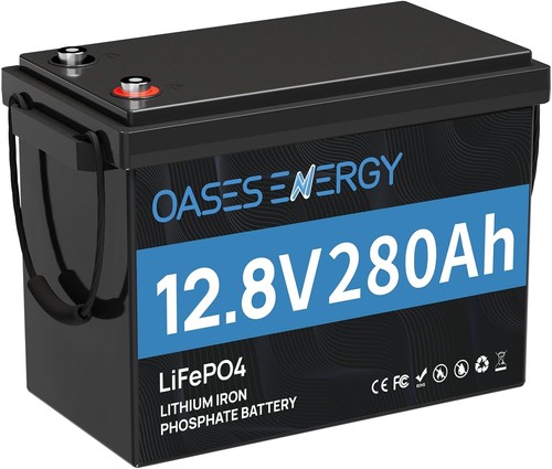 12v 280ah lifepo4 akku 3840wh - 280ah,