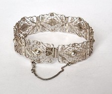 Armband filigran 835er - filigran, silber