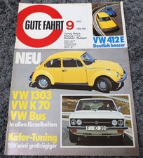 Gute Fahrt 9/1972 VW Käfer