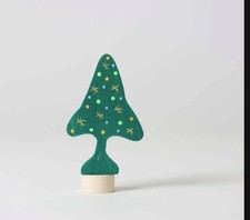 Grimms Stecker 03551 Weihnachtsbaum Steckfigur aus Holz +BONUS