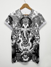B+W Ganesh All Over T-Shirt