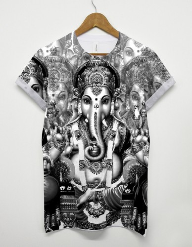 Ganesh all over t shirt - ganesh, t-shirt
