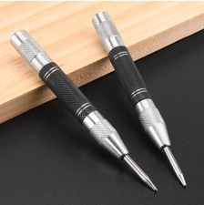 2X AUTOMATIK KÖRNER PUNCH AUTOMATISCH SELBSTSCHLAGEND ANKÖRNER STAHL ANKÖRNER