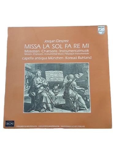 Josquin desprez missa sol - la,