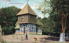 Ak.  Bremer 1909 Wildgehege im Bürgerpark..