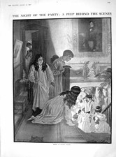 Alte 1910 Haus Party Kinder