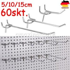 Top 60x Lochwandhaken Metall