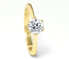 Brillant Ring aus 585 Gold mit