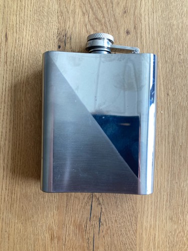 Edelstahl flachmann flasche - flachmann,