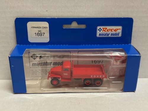 Roco lkw gmc kranwagen - gmc,