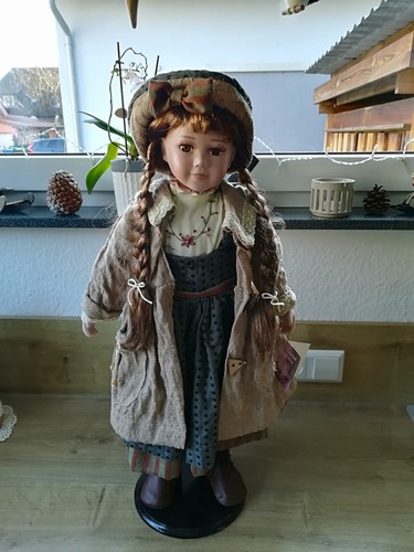 Porzellanpuppe adelie creation - adelie,